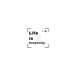 Life is creativity Logo