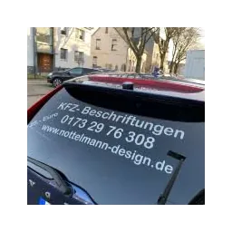 Nottelmann Werbedesign Beschriftung Logo
