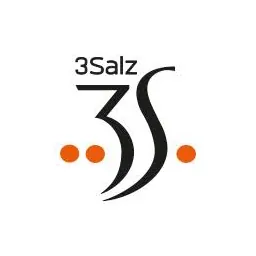 Petra Lesjak Angelika Mertens und Peter Mertens Werbung 3Salz Logo
